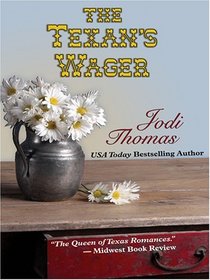 The Texan's Wager (Wheeler Large Print Book Series)