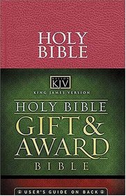King James Gift & Award Bible (Deluxe Gift & Award Kjv Pink)
