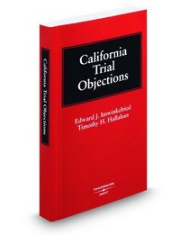 California Trial Objections, 2008 ed.