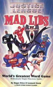 Justice League Mad Libs