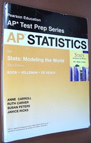 AP Test Prep Series for AP Statistics for Stats: Modeling the World - 3rd Edition