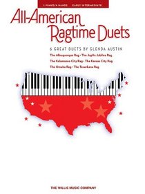 All-American Ragtime Duets: Early Intermediate Level (Willis)