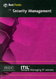 Security Management (It Infrastructure Library Series)