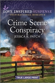 Crime Scene Conspiracy (Texas Crime Scene Cleaners, Bk 1) (Love Inspired Suspense, No 1066) (True Large Print)