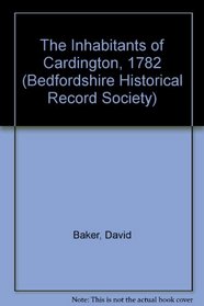 The Inhabitants of Cardington in 1782 (Geneva Series Commentary)