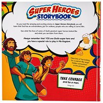 Super Heros Storybook: Strong and Brave Bible Heros Who Changed the World For Jesus