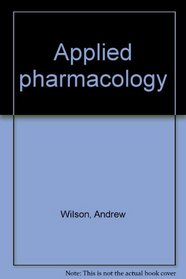 Applied pharmacology