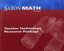 Saxon Math Course 2: Teacher Technology Pack Grade 7