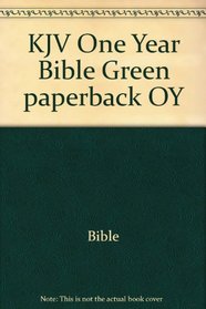 KJV One Year Bible Green paperback OY