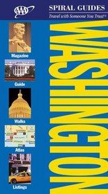 Washington DC Spiral Guide (Aaa Spiral Guides)