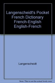 Langenscheidt New Pocket French Dictionary French-English English-French