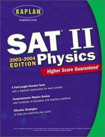 Kaplan SAT II: Physics 2003-2004