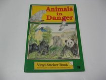 Animals in Danger: Vinyl Sticker Book (Vinyl stickers 1)