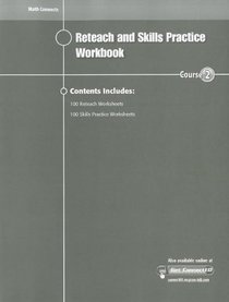 Math Connects Reteach and Skills Practice Workbook, Course 2