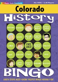 Colorado Bingo: History Edition