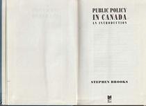 Public Policy in Canada (Oxford)