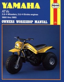 Haynes Repair Manuals: Yamaha ATVs 3 & 4-Wheelers, 2 & 4-Stroke Engines: 1980-1985