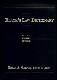 Black's Law Dictionary: Deluxe Thumb-Index (Black's Law Dictionary)