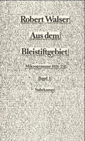 Aus dem Bleistiftgebiet (German Edition)