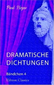 Dramatische Dichtungen: Bndchen 4. Hans Lange (German Edition)
