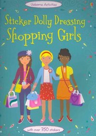 Sticker Dolly Dressing Shopping Girls