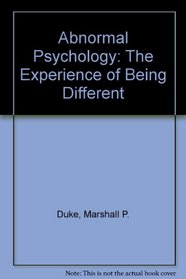 Abnormal Psychology: Perspectives on Being Different