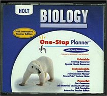 Holt Biology (One-Stop Planner with Test Generator)