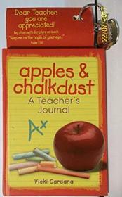 Apples And Chalkdust Journal W/ Apple Keychain: A Journal-with Keychain