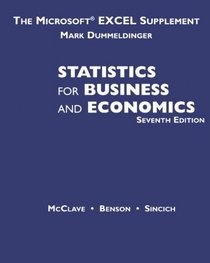 Study Guide Fo Statistics for Management and Economics