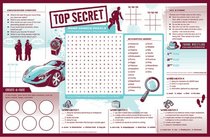 Top Secret Placemats: A family event for your church (F3: Faith, Fun, Family)
