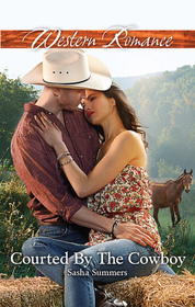 Courted by the Cowboy (Boones of Texas, Bk 3) (Large Print)
