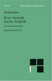 Erste Analytik ;: Zweite Analytik (Organon / Aristoteles) (German Edition)