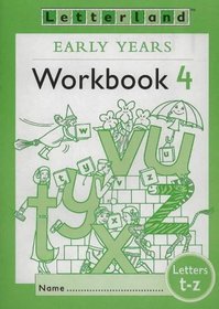 Letterland: Early Years: Workbook 4 (Letterland - early years)