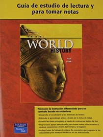 World History, Guia De Estudio De Lectura Y Para Tomar Notas.