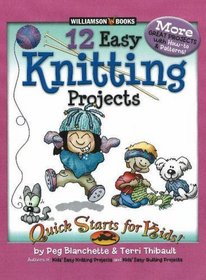 12 Easy Knitting Projects (Turtleback School & Library Binding Edition) (Quick Starts for Kids!)