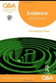 Q&A Evidence 2009-2010 (Questions and Answers)
