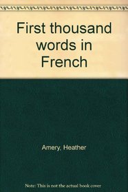First thousand words in French