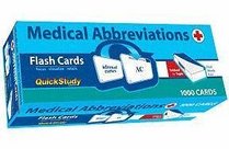Medical Abbreviations Flash Cards (QuickStudy) (Academic)