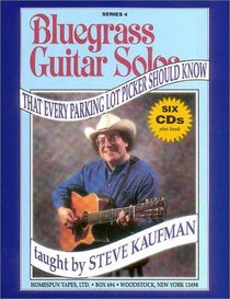 Bluegrass Guitar Solos That Every Parking Lot Picker Should Know (Homespun Tapes)
