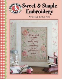 Gooseberry Patch Sweet & Simple Embroidery (Leisure Arts #4255)