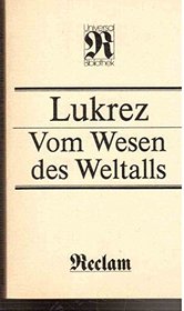 Vom Wesen des Weltalls (Reclams Universal-Bibliothek) (German Edition)