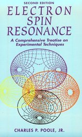 Electron Spin Resonance : A Comprehensive Treatise on Experimental Techniques/Second Edition