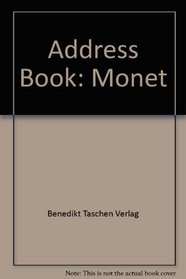 Monet-Address Book, Small