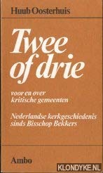 Twee of drie: Voor en over kritische gemeenten : Nederlandse kerkgeschiedenis sinds bisschop Bekkers (Amboboeken) (Dutch Edition)