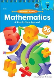 Mathematics Homework Booklet, Grade 7: A Step-By-Step Approach (Homework Booklets)