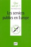 Les Services Publics en Europe