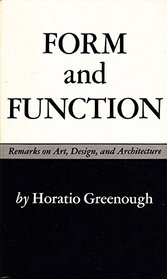 Form and Function: Remarks on Art, Design and Architecture (Campus Editions)