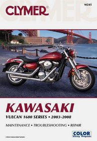 Clymer Kawasaki Vulcan 1600 Series 2003-2008 (Clymer Motorcycle Repair)