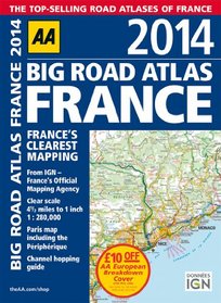 Big Road Atlas France 2014 (International Road Atlases)