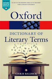 The Oxford Dictionary of Literary Terms (Oxford Paperback Reference)